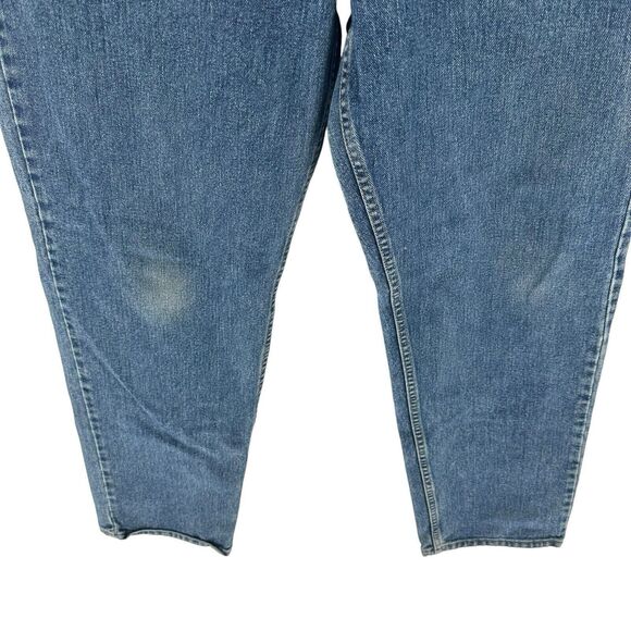 Levis 554 Jeans Mens 36 x 34 Blue Relaxed Straight Vintage 90's USA Cotton Denim - Picture 7 of 15